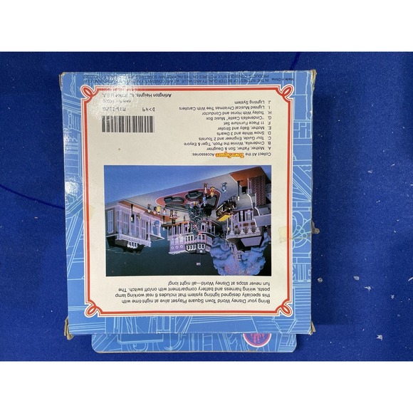 Vintage Disney Magic Town Square Lighting System Lights 6 Lamp Posts NIB Tested - Picture 3 of 6